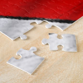 Patriottische Amerikaanse vlag Legpuzzel (Zijkant)