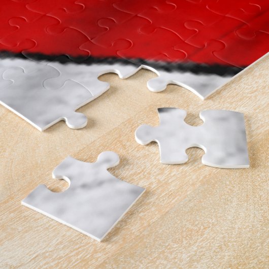 Patriottische Amerikaanse vlag Legpuzzel (Zijkant)