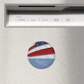 Patriottische, Amerikaanse vlag Magneet (Insitu (Vaatwasser))