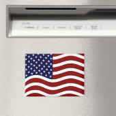 Patriottische Amerikaanse vlag magneet voor elk op (Insitu (Vaatwasser))