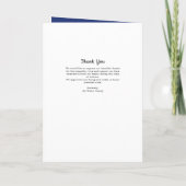 Patriottische Amerikaanse vlag Memorial Veteran be Programma (Achterkant)