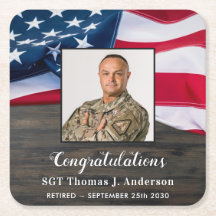 Patriottische Amerikaanse vlag Militaire Pensioen