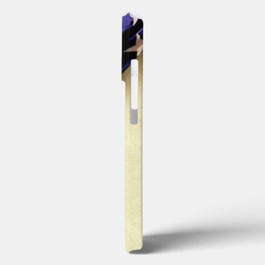 Patriottische Amerikaanse vlag monogram Case-Mate iPhone Case (Achterkant / Links)