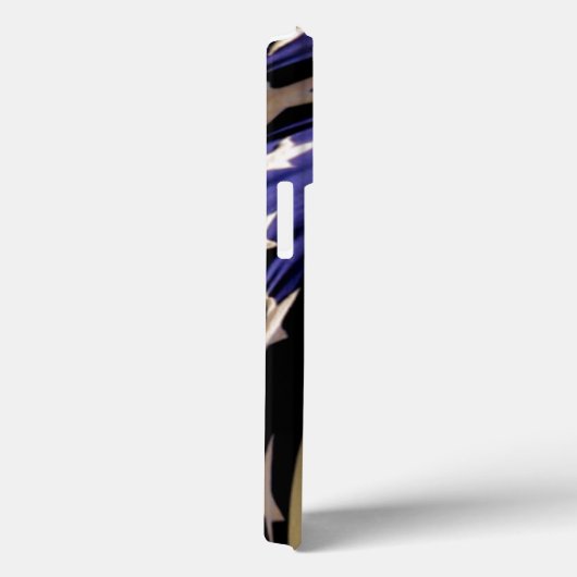 Patriottische Amerikaanse vlag monogram Case-Mate iPhone Case (Achterkant / Rechts)