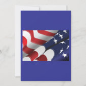 Patriottische Amerikaanse vlag Ontwerp Sterren en Kaart (Voorkant)