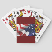 Patriottische Amerikaanse vlag Ontwerp Sterren en  Pokerkaarten (Achterkant)