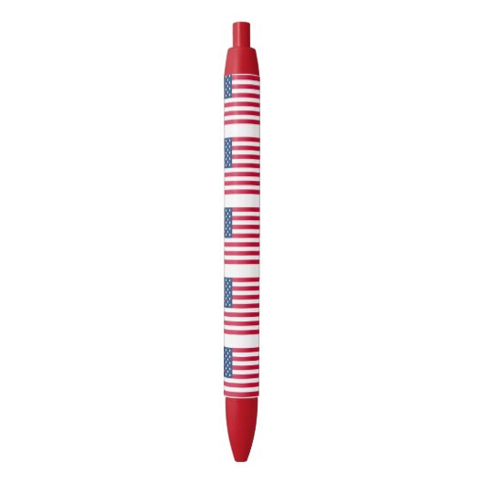 Patriottische Amerikaanse vlag pen (Voorkant Verticaal)