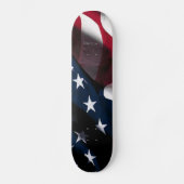 Patriottische Amerikaanse vlag Persoonlijk Skateboard (Voorkant)