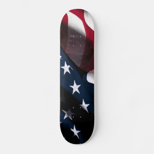 Patriottische Amerikaanse vlag Persoonlijk Skateboard (Voorkant)