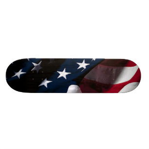 Patriottische Amerikaanse vlag Persoonlijk Skateboard