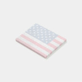 Patriottische Amerikaanse Vlag Post-it® Notes (Schuin)
