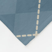 Patriottische Amerikaanse vlag Rustige Blanket Gif Fleece Deken (Hoek)