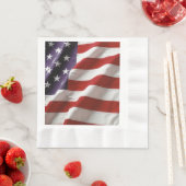 Patriottische Amerikaanse vlag Servet (Insitu)