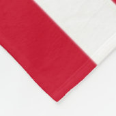 Patriottische Amerikaanse vlag Sterren & Strepen A Fleece Deken (Hoek)