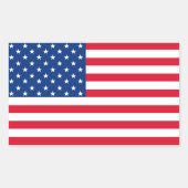 Patriottische Amerikaanse Vlag Stickers (Voorkant)