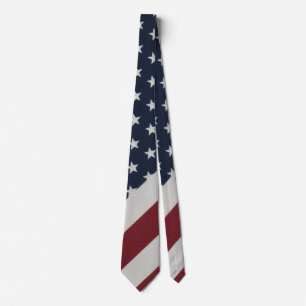 Patriottische Amerikaanse Vlag Stropdas