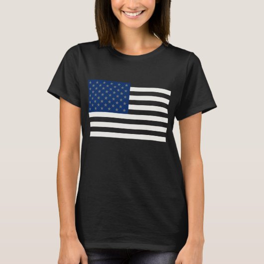Patriottische Amerikaanse vlag T-shirt (Voorkant)