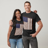 Patriottische Amerikaanse vlag T-shirt (Unisex)