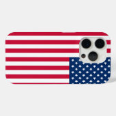 Patriottische Amerikaanse vlag telefoonhoesje Case-Mate iPhone Case (Achterkant (horizontaal))