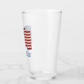 Patriottische Amerikaanse Vlag Tumbler (Links)
