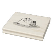 Patriottische Amerikaanse vlag Verenigde Staten Ma Rubberstempel (Stempel)