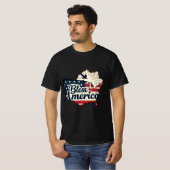 Patriottische Amerikaanse vlag - Verenigde Staten T-shirt (Voorkant volledig)
