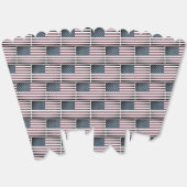 Patriottische Amerikaanse vlag Verjaardagsfeestje  Bedankdoosjes (Ongevouwen)