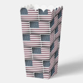 Patriottische Amerikaanse vlag Verjaardagsfeestje  Bedankdoosjes (Voorkant)