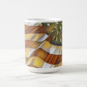 Patriottische Amerikaanse vlag Verouderde Mok (Center)