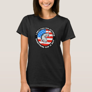 Patriottische Amerikaanse vlag Vierde juli Vist Ar T-shirt