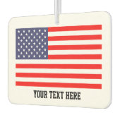 Patriottische Amerikaanse vlag VS auto luchtverfri Luchtverfrisser (Links)