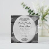 Patriottische Amerikaanse vlag Zwart-wit Kaart (Staand voorkant)