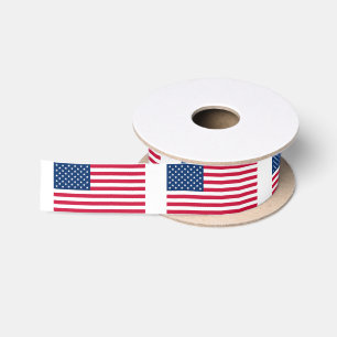 Patriottische Amerikaanse Vlaggen Lint