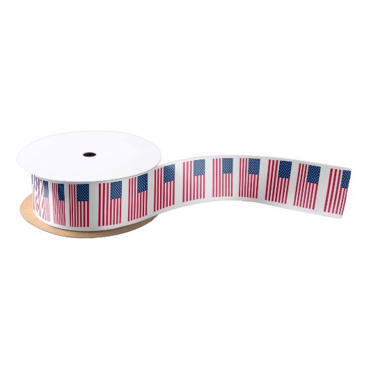 Patriottische Amerikaanse Vlaggen Lint (Spoel)