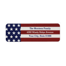 Patriottische Amerikaanse vlaggestars & Stripes