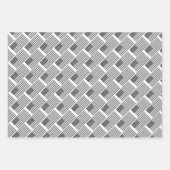 Patriottische Amerikaanse vlagpatroonwikkelingen v Inpakpapier Vel (Voorkant 3)