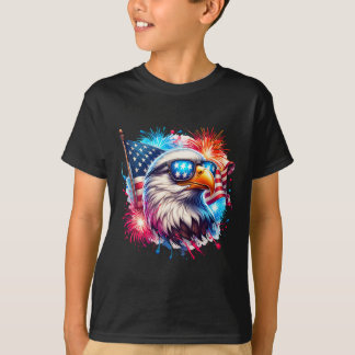 Patriottische Amerikaanse Zeearend Usa Amerikaanse T-shirt
