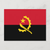 Patriottische Angolese vlag Briefkaart (Voorkant)