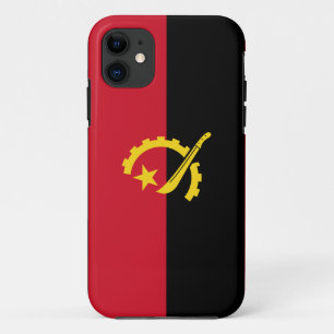 Patriottische Angolese vlag Case-Mate iPhone Case