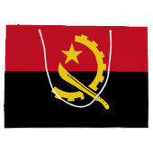 Patriottische Angolese vlag Groot Cadeauzakje (Achterkant)