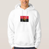 Patriottische Angolese vlag Hoodie (Voorkant)