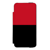 Patriottische Angolese vlag Incipio iPhone Portemonnee Hoesje (Voorkant Agenda)