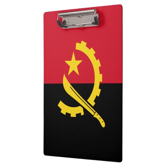 Patriottische Angolese vlag Klembord (Links)