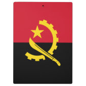 Patriottische Angolese vlag Klembord (Achterkant)