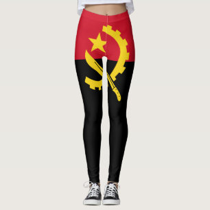 Patriottische Angolese vlag Leggings