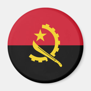 Patriottische Angolese vlag Magneet