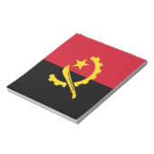 Patriottische Angolese vlag Notitieblok (Linkerzijde)