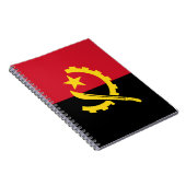 Patriottische Angolese vlag Notitieboek (Rechterzijde)