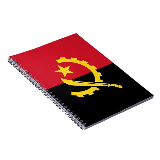 Patriottische Angolese vlag Notitieboek (Rechterzijde)