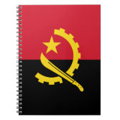 Patriottische Angolese vlag Notitieboek (Voorkant)
